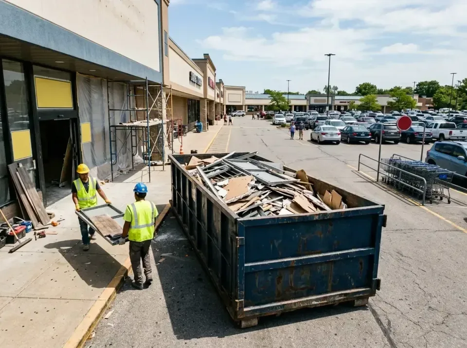 retail-store-renovation-debris-003 — frequently asked questions, Roll-off Dumpster Rentals in Dublin, OH